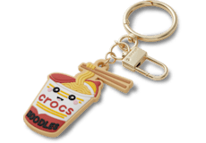 Crocs Noodle Smile Bag Charm;