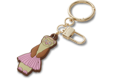 Ferret in a Tutu Bag Charm;