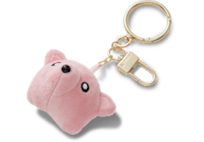 Plush Teddy Face Bag Charm;