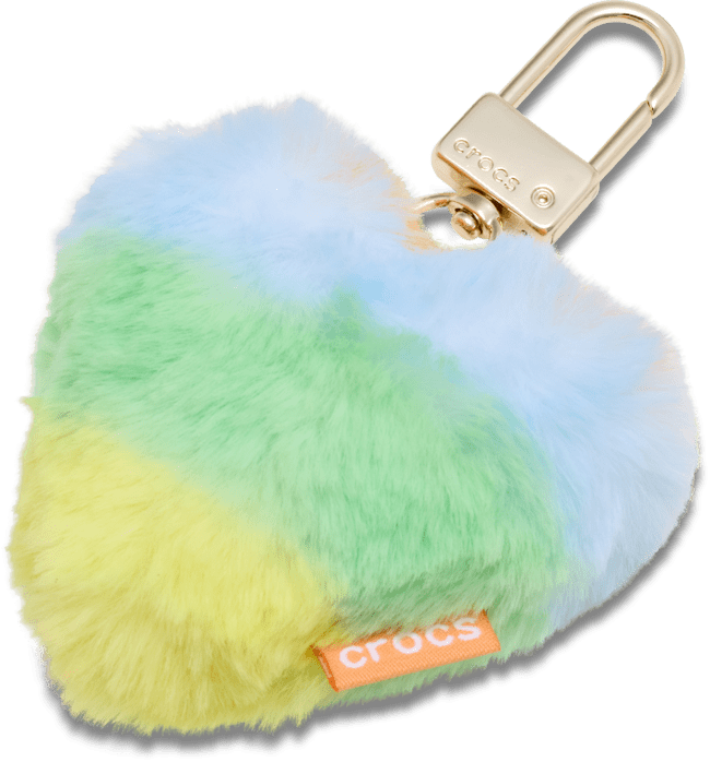 Plush Heart Bag Charm