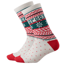 CrocsSocks Sweater Print 3-Pack