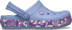 Kids' Crocband Glow Confetti Band Clog
