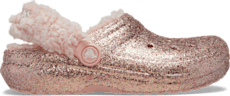 Kids’ Classic Fleece Lined Chunky Glitter Clog