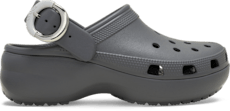 Classic Platform Dipped Buckle Clog