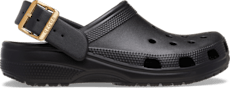 Classic Metallic Buckle Clog