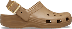 Classic Metallic Buckle Clog