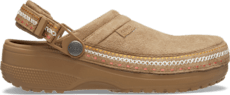 Crafted Vegan Suede Stitch Clog