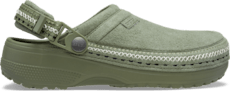 Crafted Vegan Suede Stitch Clog