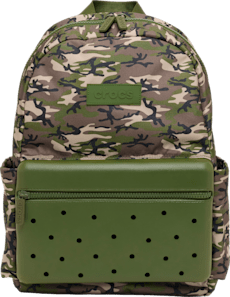 Camo Nylon Backpack