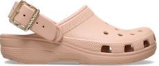 Kids' Classic Metallic Buckle Clog