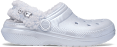 Classic Fleece Lined Metallic Gems Clog