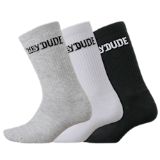 Linear Crew Sock 3PK