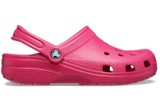Hot pink crocs with fur outlet