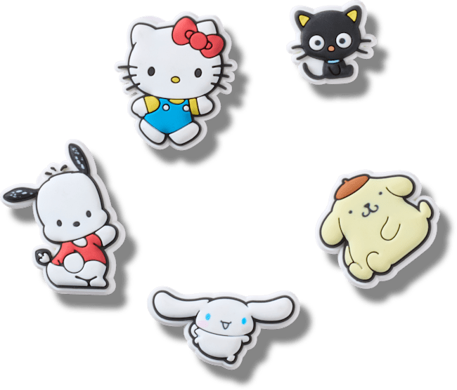 【782b5166】ハローキティ xBRILMY 3点セット ハローキティ サンリオ クロックス｜キティちゃん 靴&ジビッツ