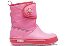 Pink croc 2025 boots