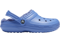 Women s Fuzz Lined Slippers Sandals Boots Clogs Crocs Blue