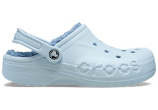 Warm Fuzzy Clogs Sandals Boots Crocs Blue