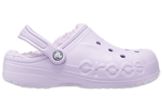 Fur lined deals lavender crocs