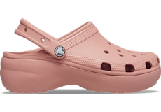 Hot pink platform crocs shop