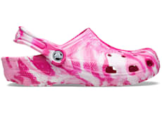 Tie Dye Shoes Clogs Crocs Pink