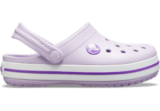 Kids crocs purple best sale