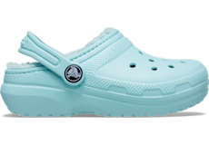 Warm Fuzzy Clogs Sandals Boots Crocs Blue