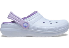 Warm Fuzzy Clogs Sandals Boots Crocs Purple