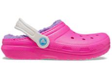 Warm Fuzzy Clogs Sandals Boots Crocs Pink