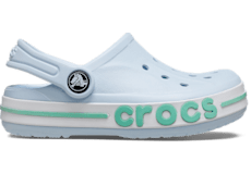 Girls discount teal crocs