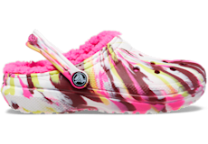 Warm Fuzzy Clogs Sandals Boots Crocs Pink