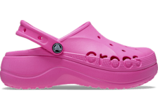 High wedge online crocs