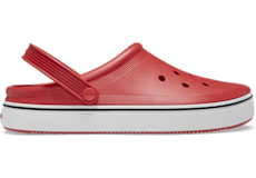 Crocs negras con rojo cheap