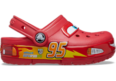Adult sized top lightning mcqueen crocs