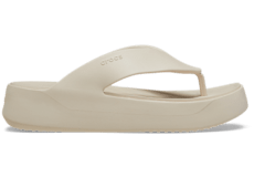 Ladies white croc flip flops online