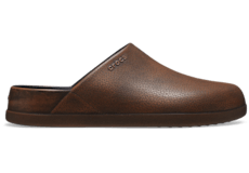 Leather crocs outlet