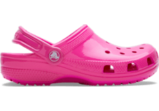 Pink best sale crocs adult