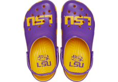 Lsu crocs top