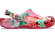 Floral print crocs online
