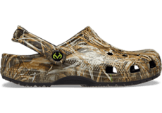 Mens camo croc flip flops best sale