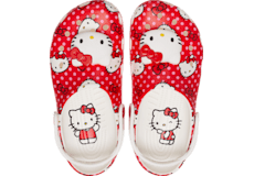Womens red crocs top