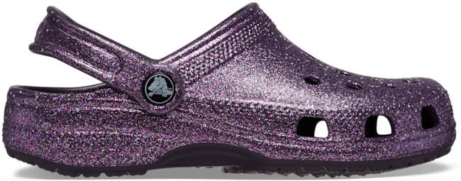 Crocs] クロッグ Classic Lined Glitter Clogs (Little Kid/Big Kid