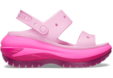 Crocs pink sandals 2025