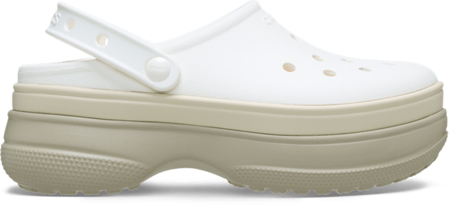 【crocs】 クロックス CLASSIC STACKED CLOG CHALK 国内発送 クロックス crocs Classic Geometric Clog （Black