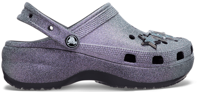 ◆CROCS◆ WomenCloSilver CROCS Stomp Metallic Womens Clogs - SILVER | Tillys