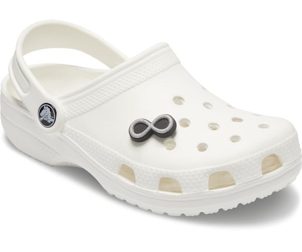 tilstrækkelig Clip sommerfugl Piping Glitter Infinity Symbol Jibbitz Shoe Charm - Crocs
