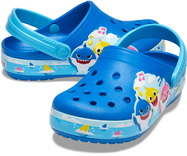 Crocs – Kidsu0027 Crocs Fun Lab Baby Shark Band Clog