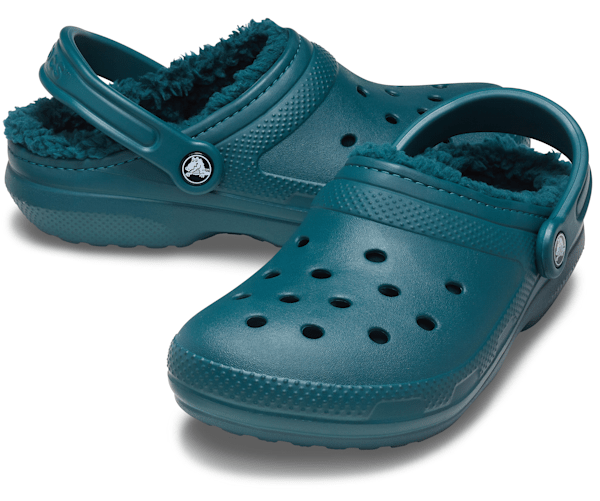 lined crocs womens