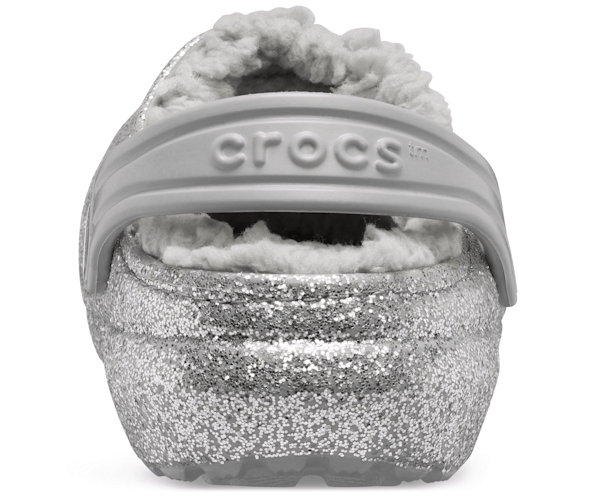 classic glitter lined clog