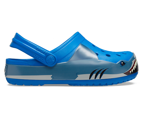 crocs Unisex-Kinder Fun Lab Shark Band CLG K Freizeit Flip Flops Sportwear