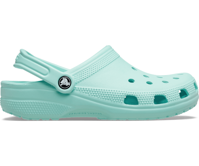 Aigue-marine Sabots classiques - Côté - Crocs